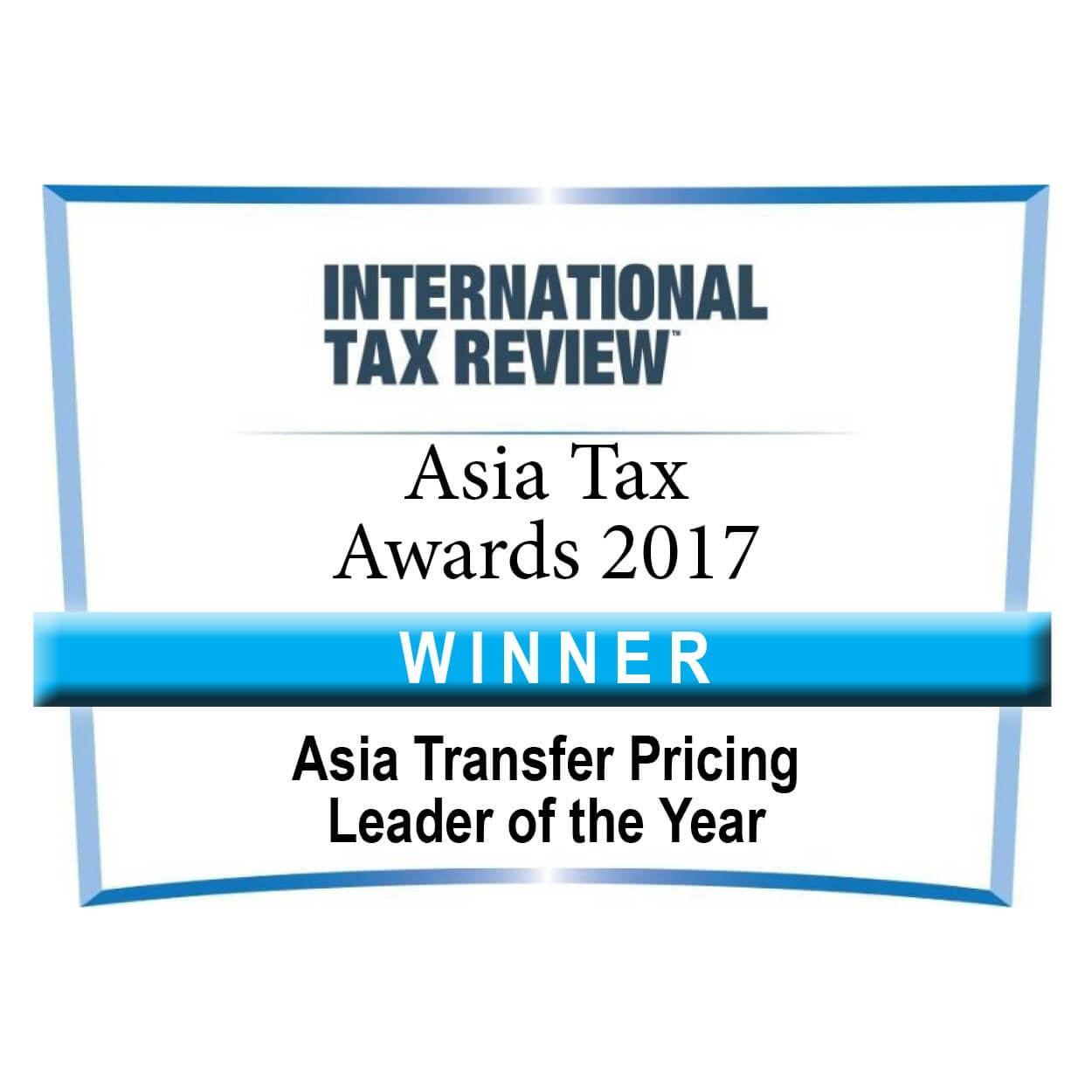 Asia TP Leader of the Year/Shannon Smit Asia Tax Awards Winner 2017